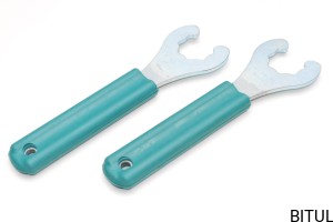 HEADSETS WRENCH TOOLS 2 PCS, FOR SHIMANO DURA ACE, 600, AX/EX, ARABESQUE HS001