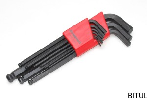 KLUCZE IMBUSOWE ZESTAW 9SZT	GE003