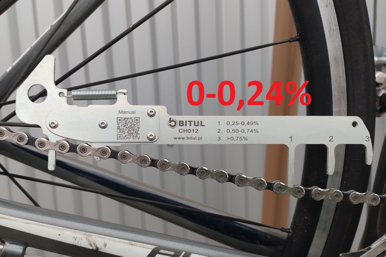 Miernik CH012 - BITUL - narzędzia rowerowe